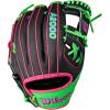 image:imageWilson Summer 2025 A2000 Baseball GlovesBlackNeon GreenFlamingo