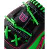 image:imageWilson Summer 2025 A2000 Baseball GlovesBlackNeon GreenFlamingo