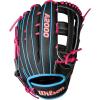 image:imageWilson Summer 2025 A2000 Baseball GlovesBlackSky BlueFlamingo