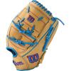 image:imageWilson Summer 2025 A2000 Baseball GlovesBlondeSky BlueRed