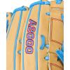 image:imageWilson Summer 2025 A2000 Baseball GlovesBlondeSky BlueRed