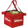 image:imageWilson Teaching Cart Traveler with Red Bag Holds 150 Tennis Balls Zippered Top Foldable Cart 39 x 94 x 196 in