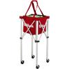 image:imageWilson Teaching Cart Traveler with Red Bag Holds 150 Tennis Balls Zippered Top Foldable Cart 39 x 94 x 196 in