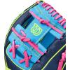 image:imageWilson Winter 2025 A2000 Baseball GlovesNavySky Blue Optic Yellow