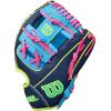 image:imageWilson Winter 2025 A2000 Baseball GlovesNavySky Blue Optic Yellow