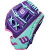 image:imageWilson Winter 2025 A2000 Baseball GlovesPurpleSeafoamFlamingo