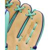 image:imageWilson Winter 2025 A2000 Baseball GlovesSeafoamBlondePurple