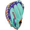 image:imageWilson Winter 2025 A2000 Baseball GlovesSeafoamPurpleOrange