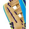 image:imageWilson Winter 2025 A2000 Baseball GlovesSky BlueBlondeOptic Yellow