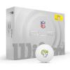 image:imageWILSON 2025 Duo Soft NFL Golf Ball  12 Balls White Atlanta FalconsLos Angeles Rams