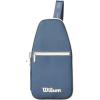 image:imageWILSON Pickleball Soft Cover Bag  Holds 1 Pickleball Paddle BlueCream