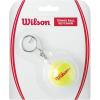 image:imageWILSON Sporting Goods Mini Tennis Ball Key Chain Yellow WRZ545004
