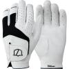 image:imageWILSON Staff Mens Conform Golf Glove  WhiteBlackMedium