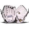 image:imageWilson 2022 A1000 V125 125 Fastpitch Outfield Glove  Right Hand Throw BlackWhiteMetallic Gold