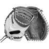 image:imageWilson 2024 Fastpitch Classics Series A2000 FPCM23SS 34 Fastpitch Catchers Mitt  Right Hand Throw WhiteCoal