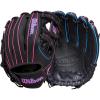 image:imageWilson 2026 A1000 Baseball GlovesBlackFlamingo PinkCool Blue
