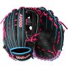 image:imageWilson Summer 2025 A2000 Baseball GlovesBlackSky BlueFlamingo