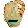 image:imageWilson Summer 2025 A2000 Baseball GlovesBlondeSeafoamOrange