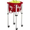 image:imageWilson Teaching Cart Traveler with Red Bag Holds 150 Tennis Balls Zippered Top Foldable Cart 39 x 94 x 196 in