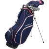 image:imageWilson Womens Profile Complete Golf Set with Stand Bag  Right Hand Ladies NavyRose GoldSilver