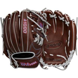 image:imageWILSON 2024 A1000 Infield Baseball Gloves  11 115 1175 and 12BrownRedBlue