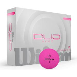 image:imageWILSON 2025 Duo Soft Golf Balls  12 BallsPink