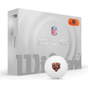 image:imageWILSON 2025 Duo Soft NFL Golf Ball  12 Balls White Atlanta FalconsChicago Bears