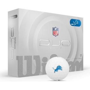 image:imageWILSON 2025 Duo Soft NFL Golf Ball  12 Balls White Atlanta FalconsDetroit Lions