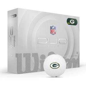 image:imageWILSON 2025 Duo Soft NFL Golf Ball  12 Balls White Atlanta FalconsGreen Bay Packers