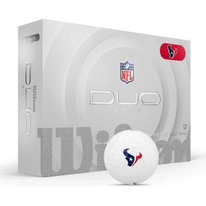 image:imageWILSON 2025 Duo Soft NFL Golf Ball  12 Balls White Atlanta FalconsHouston Texans