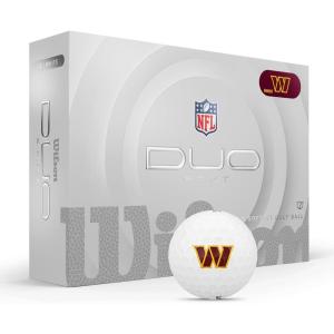 image:imageWILSON 2025 Duo Soft NFL Golf Ball  12 Balls White Atlanta FalconsWashington Commanders