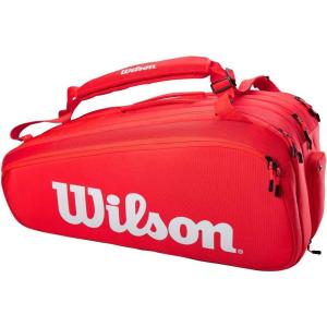 image:imageWILSON Adult Tennis BagRedWhite