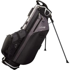 image:imageWILSON Feather Stand BagBlackCharcoalSilver