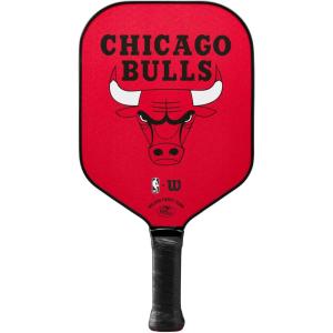 image:imageWILSON NBA Collection Fierce Team Pickleball Paddles  Grip Size 24 14Chicago Bulls