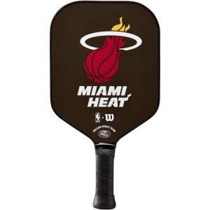 image:imageWILSON NBA Collection Fierce Team Pickleball Paddles  Grip Size 24 14Miami Heat