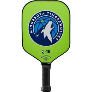 image:imageWILSON NBA Collection Fierce Team Pickleball Paddles  Grip Size 24 14Minnesota Timberwolves