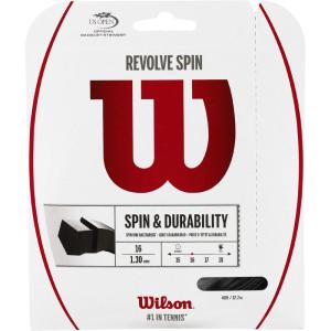 image:imageWILSON Revolve Spin 16 Tennis String  Set Black