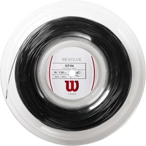 image:imageWILSON Revolve Tennis String  Set and 200m Reel 16 and 17 GaugeBlack