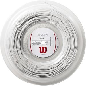 image:imageWILSON Revolve Tennis String  Set and 200m Reel 16 and 17 GaugeWhite