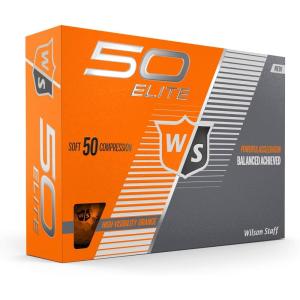 image:imageWILSON Staff Fifty Elite Golf Ball Orange