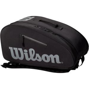 image:imageWILSON Super Tour Paddlepak  Black Holds up to 3 Paddles