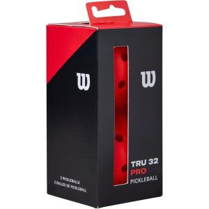 image:imageWILSON TRU 32 Pro Pickleballs  2 Pack Red
