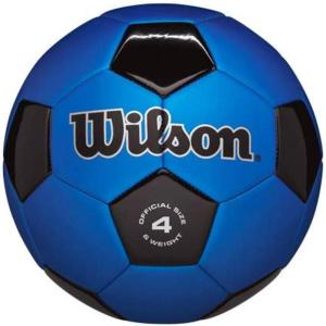 image:imageWILSON Traditional Soccer BallsBlackRoyal