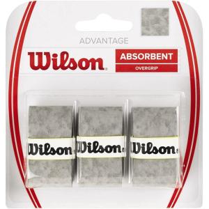 image:imageWILSON WRZ4014WH Tennis Racquet Pro Over Grip White Pack of 3Grey
