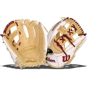 image:imageWilson 2021 2021 A2000 FP75SS 1175 Infield Fastpitch Glove  Right Hand Throw BlondeWhiteRed