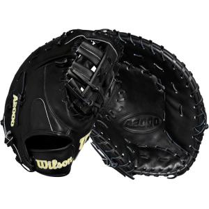 image:imageWilson 2024 Baseball Classics Series A2000 1679 125 Baseball First Base Mitt  Right Hand Throw BlackYellow