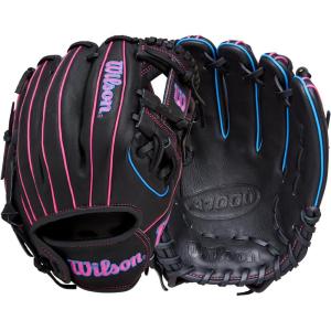 image:imageWilson 2026 A1000 Baseball GlovesBlackFlamingo PinkCool Blue