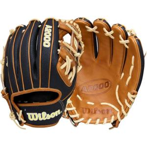 image:imageWilson 2026 A2000 Classic Baseball GlovesBlackSaddle Tan