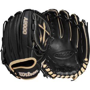 image:imageWilson A2000 Pitchers Baseball Gloves  1175 and 12BlackSaddle Tan