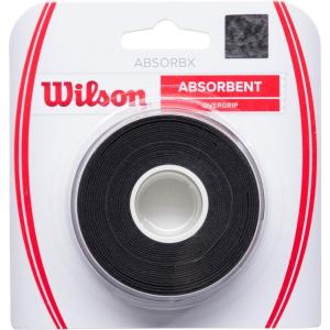 image:imageWilson AbsorbX Tennis OvergripsBlack